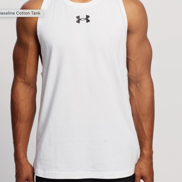 UNDER ARMOUR Baseline Cotton Tank - Size‎ S. - Picture 4 of 15